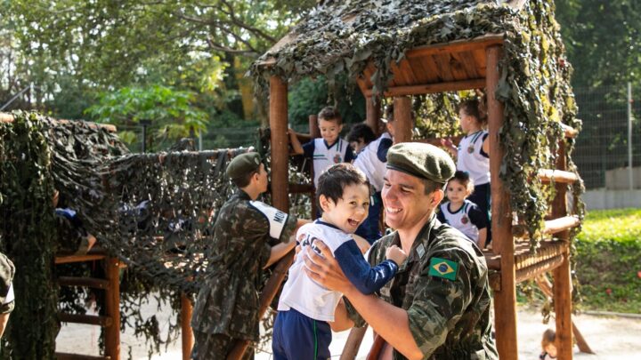 Escola municipal de São Caetano realiza ação lúdica em parceria com Tiro de Guerra