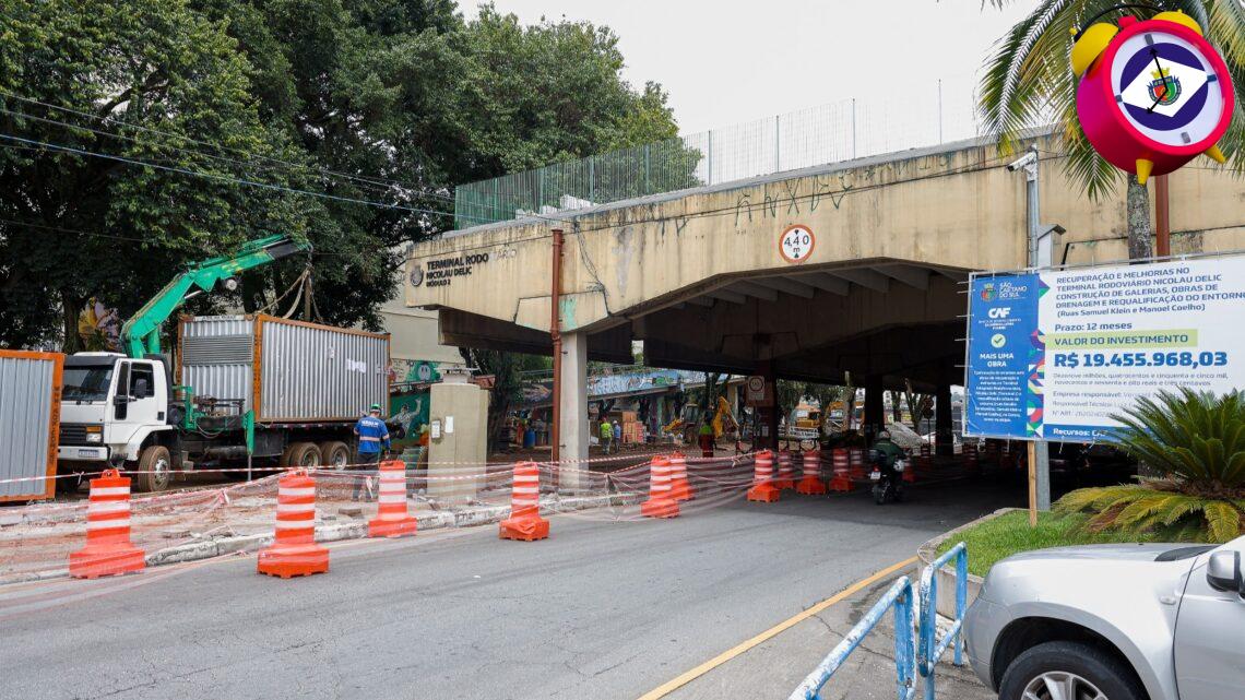 Rua Serafim Constantino, no Centro de São Caetano, será interditada para obras de pavimentação na noite desta sexta-feira (30/5)