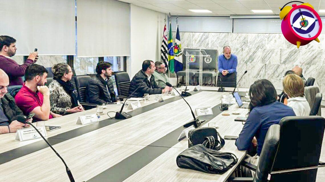 Prefeitura de São Caetano recebe missão da CAF para acompanhar o Drenar, maior projeto de drenagem da história