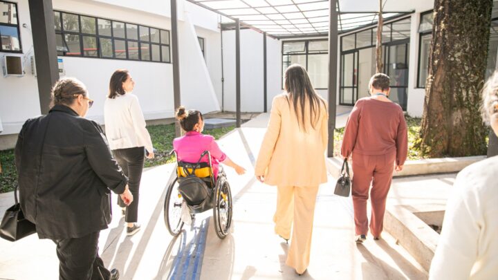 Secretária de Inclusão de Blumenau vem a São Caetano conhecer o futuro Centro de Reabilitação e Neurodesenvolvimento