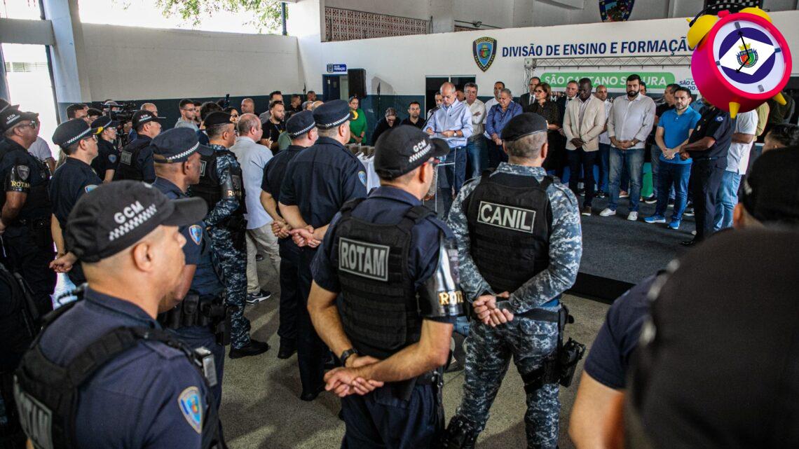 Prefeitura de São Caetano entrega novos armamentos para a GCM