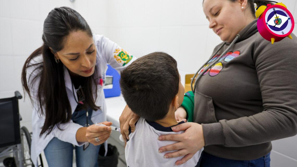 São Caetano inicia vacinação de crianças e adolescentes nas escolas