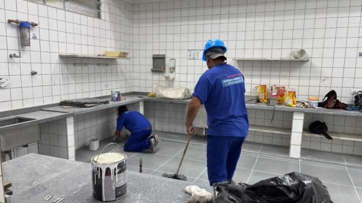 Prefeitura de São Caetano intensifica obras de manutenção nas escolas municipais antes do início do ano letivo