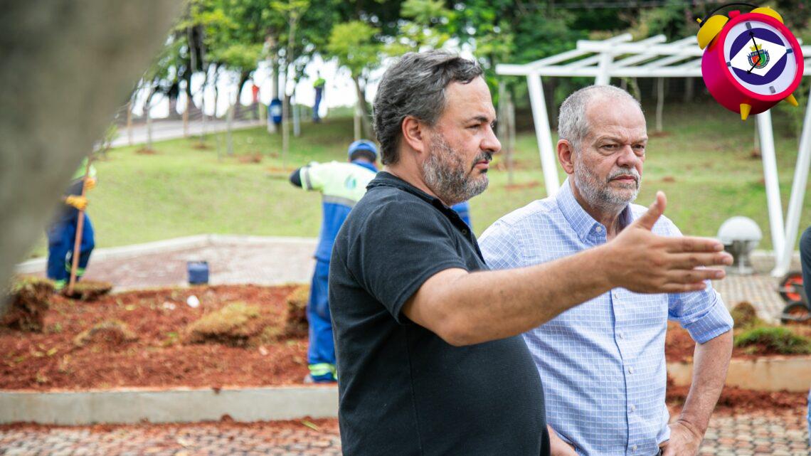 Prefeitura de São Caetano inicia obras de reabertura da Rua Eduardo Prado e retomada de estacionamento do Espaço Verde Chico Mendes