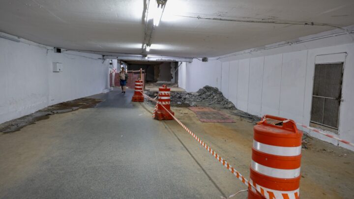 Obras do módulo 2 do Terminal Rodoviário Nicolau Delic, em São Caetano, avançam com acessibilidade na passagem de nível