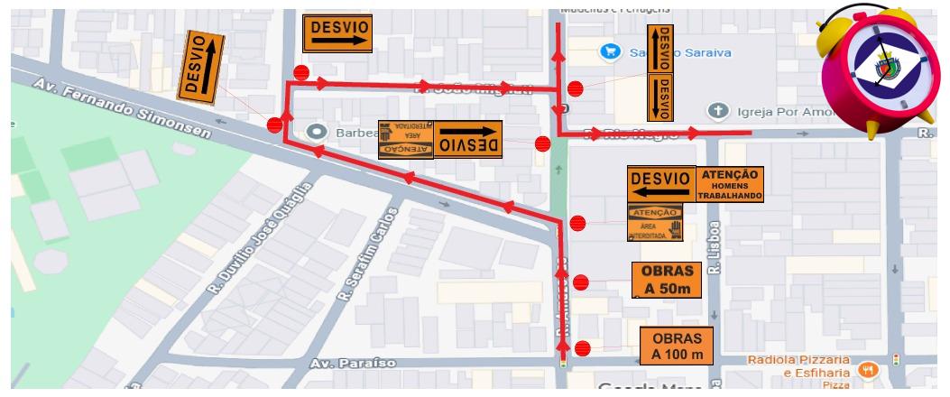 Programa Drenar São Caetano inicia 2026 com obras visando mitigar impactos na mobilidade na Rua Amazonas