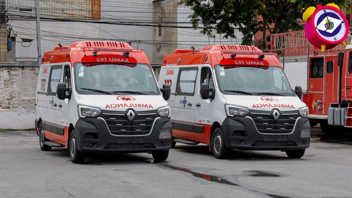 São Caetano renova frota do SAMU com ambulâncias 0km