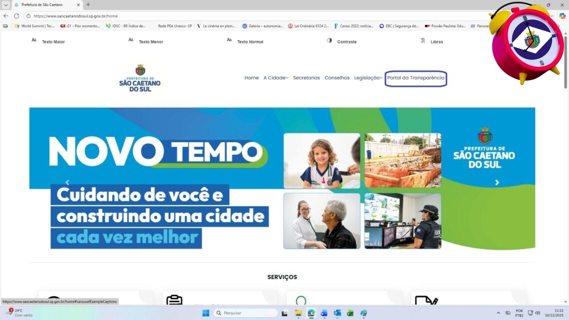 Prefeitura de São Caetano recebe selo de transparência da Associação dos Membros dos Tribunais de Contas