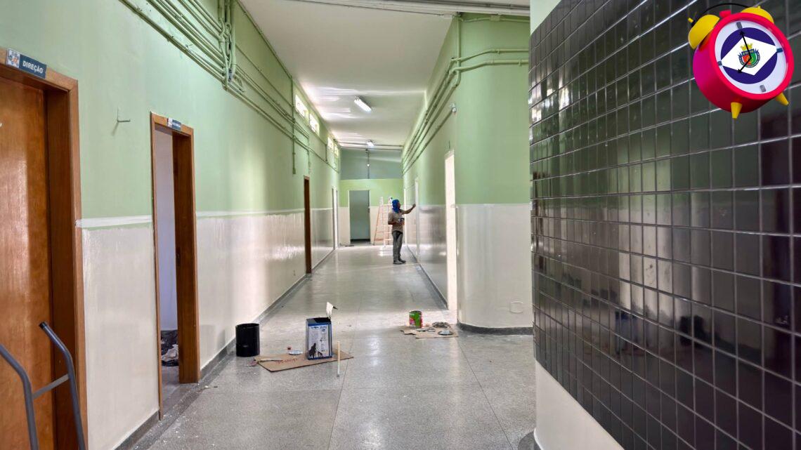 Prefeitura transfere EMEF Olyntho Voltarelli Filho para novo prédio com mais infraestrutura no Bairro Nova Gerty