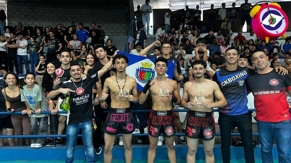 São Caetano dá show no Campeonato Brasileiro de Lutas de Contato e conquista dez troféus de campeão