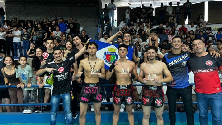 São Caetano dá show no Campeonato Brasileiro de Lutas de Contato e conquista dez troféus de campeão