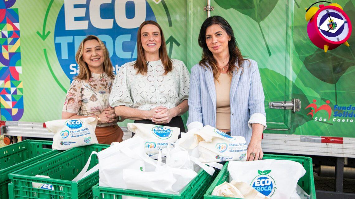 EcoTroca encerra 2025 com mais de 10 toneladas de alimentos doados em São Caetano