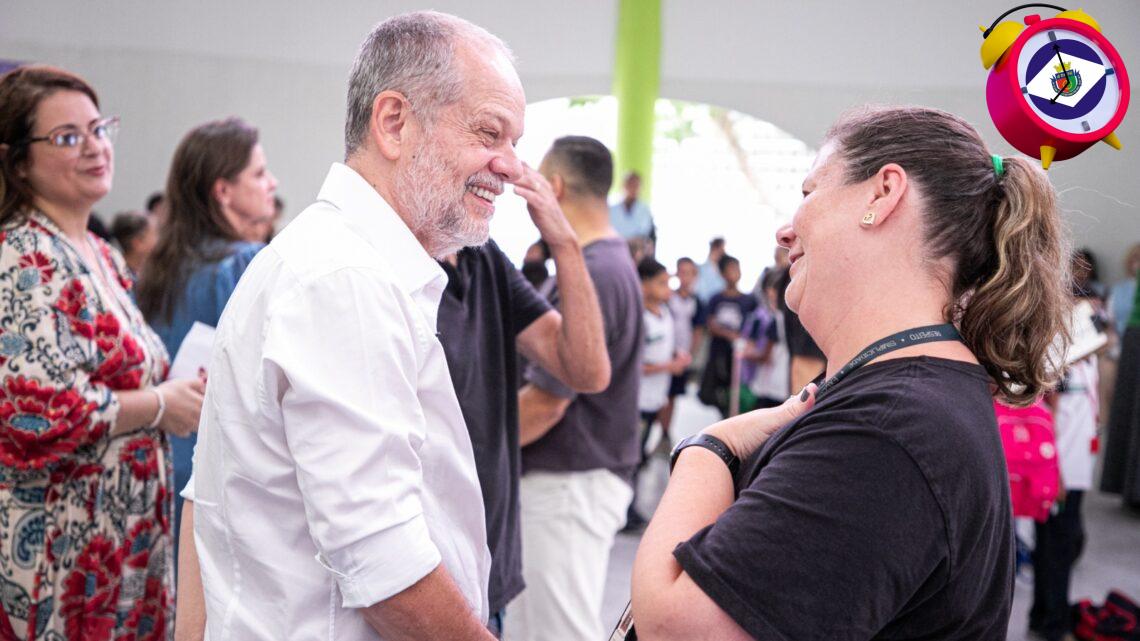 Prefeitura de São Caetano entrega nova sede da EMEF Professor Olyntho Voltarelli Filho no Bairro Nova Gerty