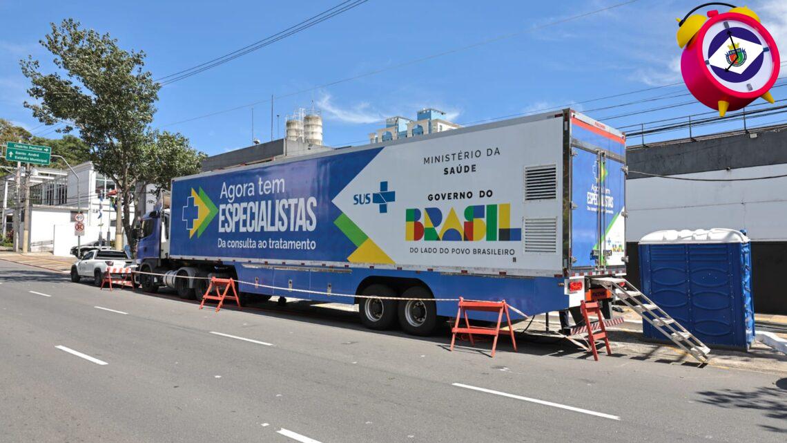 Carreta da Saúde da Mulher inicia atendimentos em São Caetano
