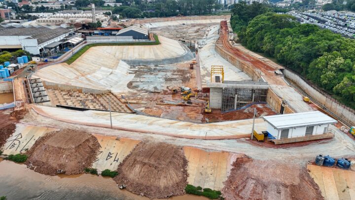 Piscinão Jaboticabal entra em operação e reforça proteção contra enchentes em São Caetano
