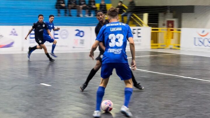 Liga São Caetano vence Indaiatuba de virada e lidera o Campeonato Paulista de Futsal de forma isolada