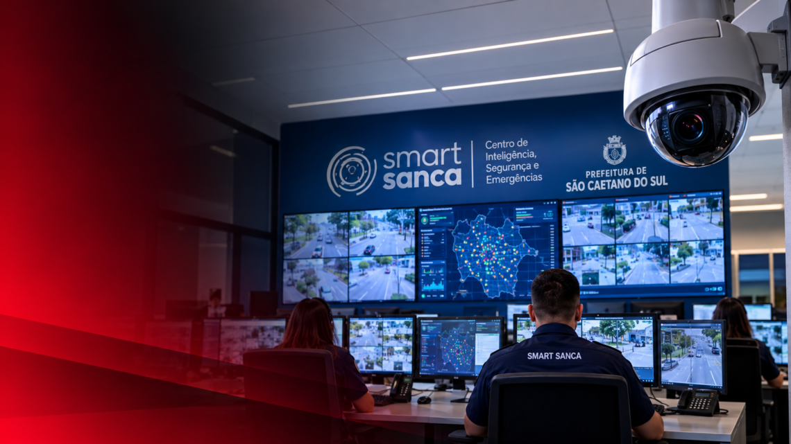 São Caetano moderniza contribuição da iluminação pública, que vai auxiliar na ampliação do Smart Sanca